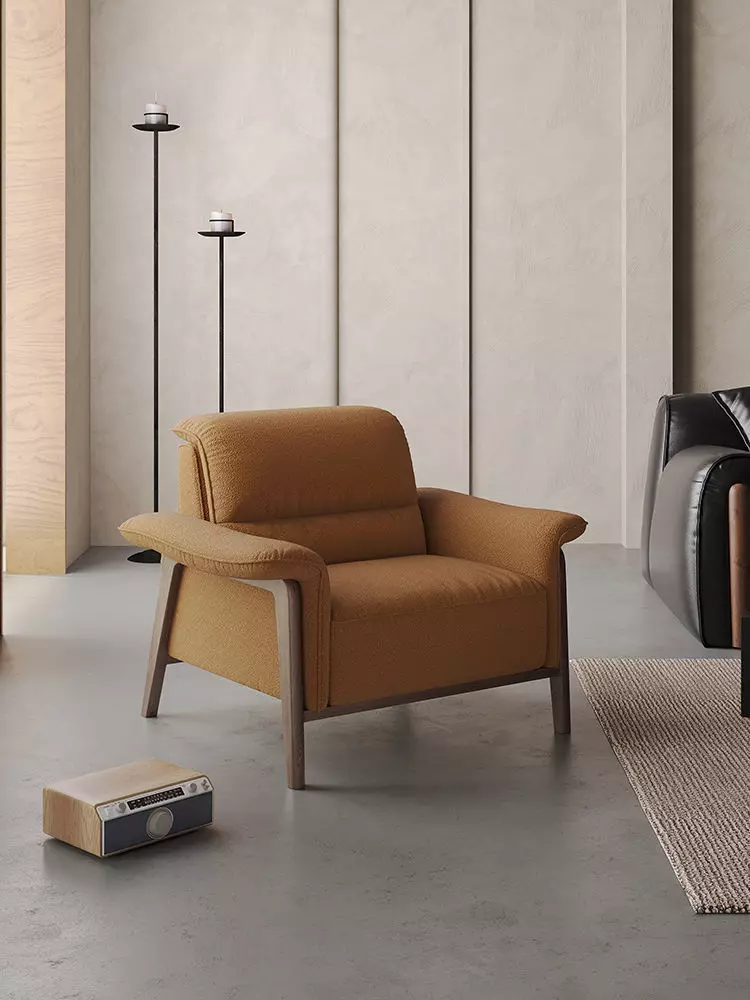 Mid Century interior scene  3D model_0