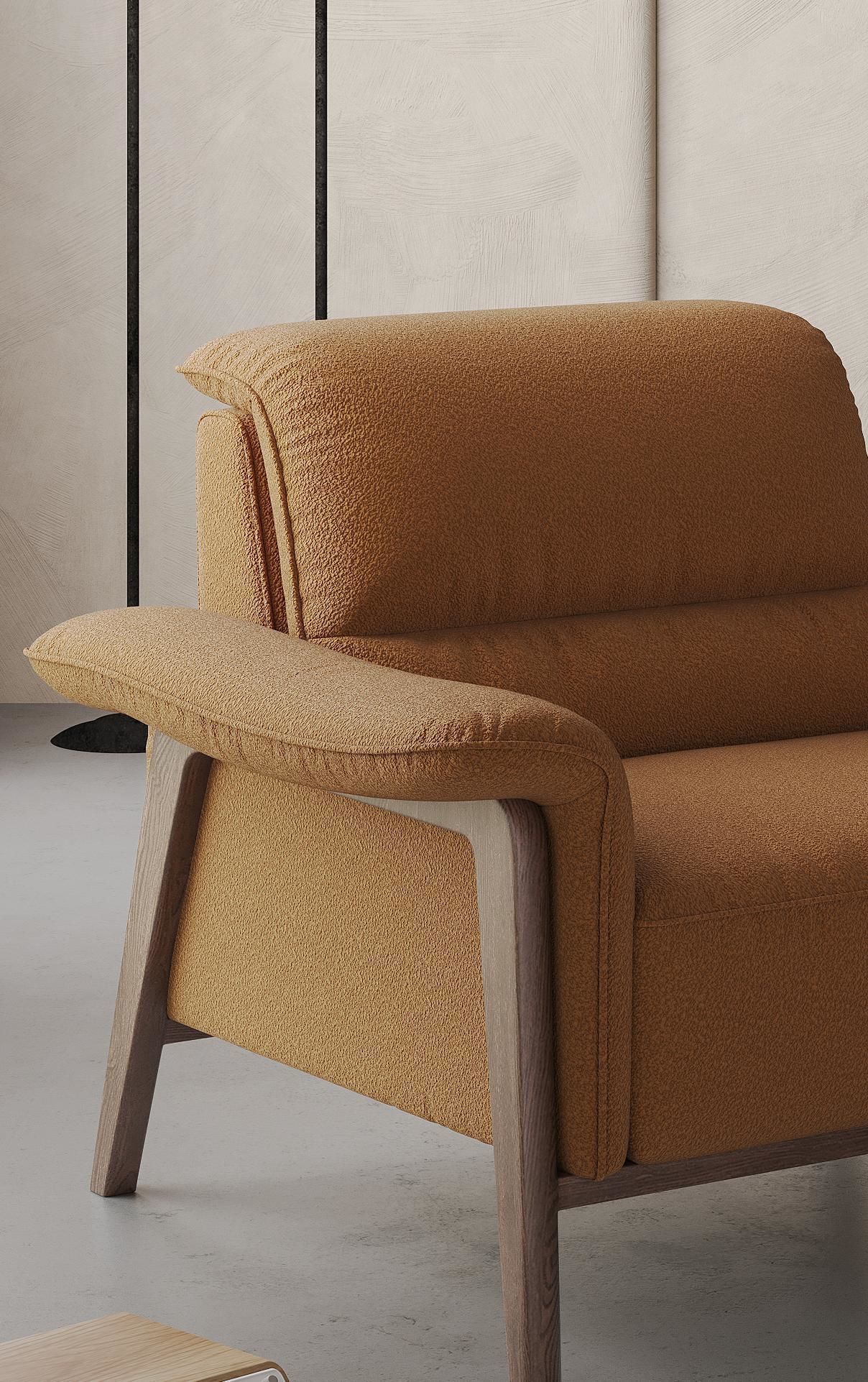 Mid Century interior scene  3D model_1