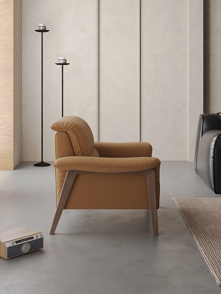 Mid Century interior scene  3D model_2