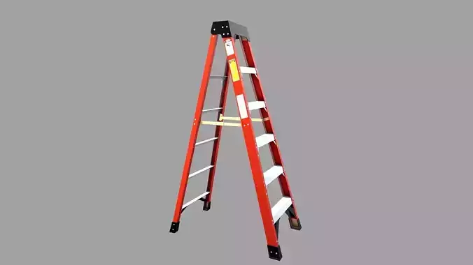 Ladder Low-poly 3D model
