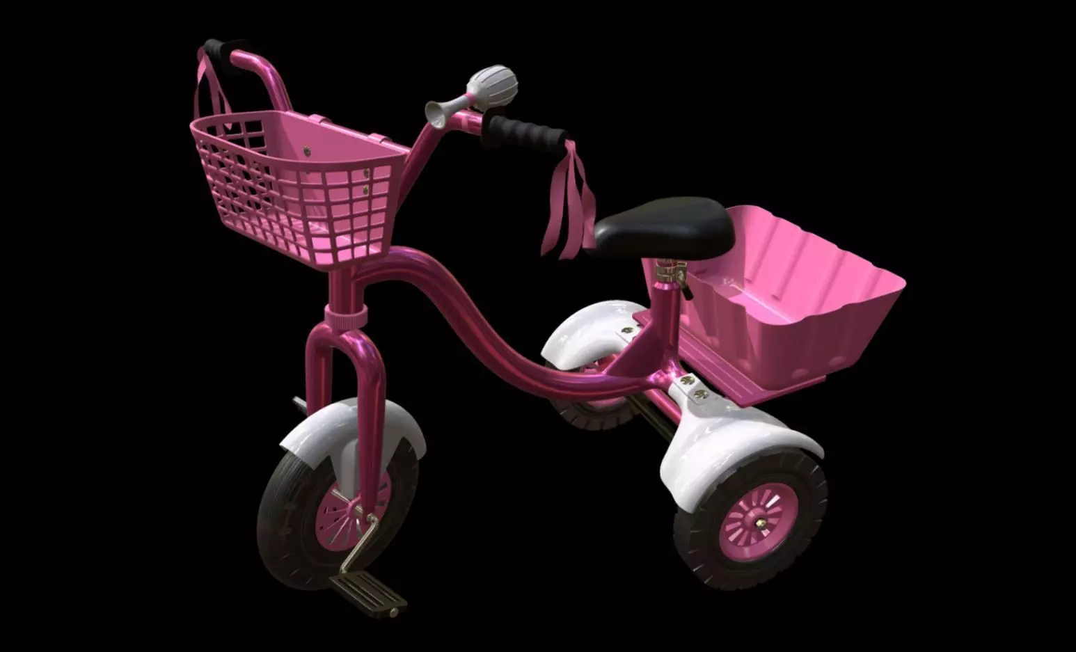 Tricycle 3D model_0