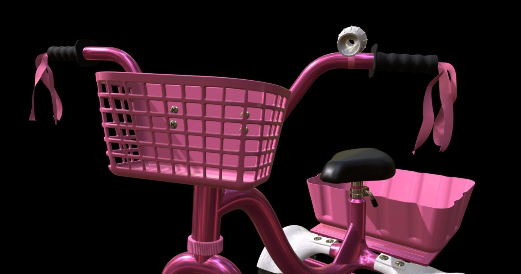 Tricycle 3D model_9