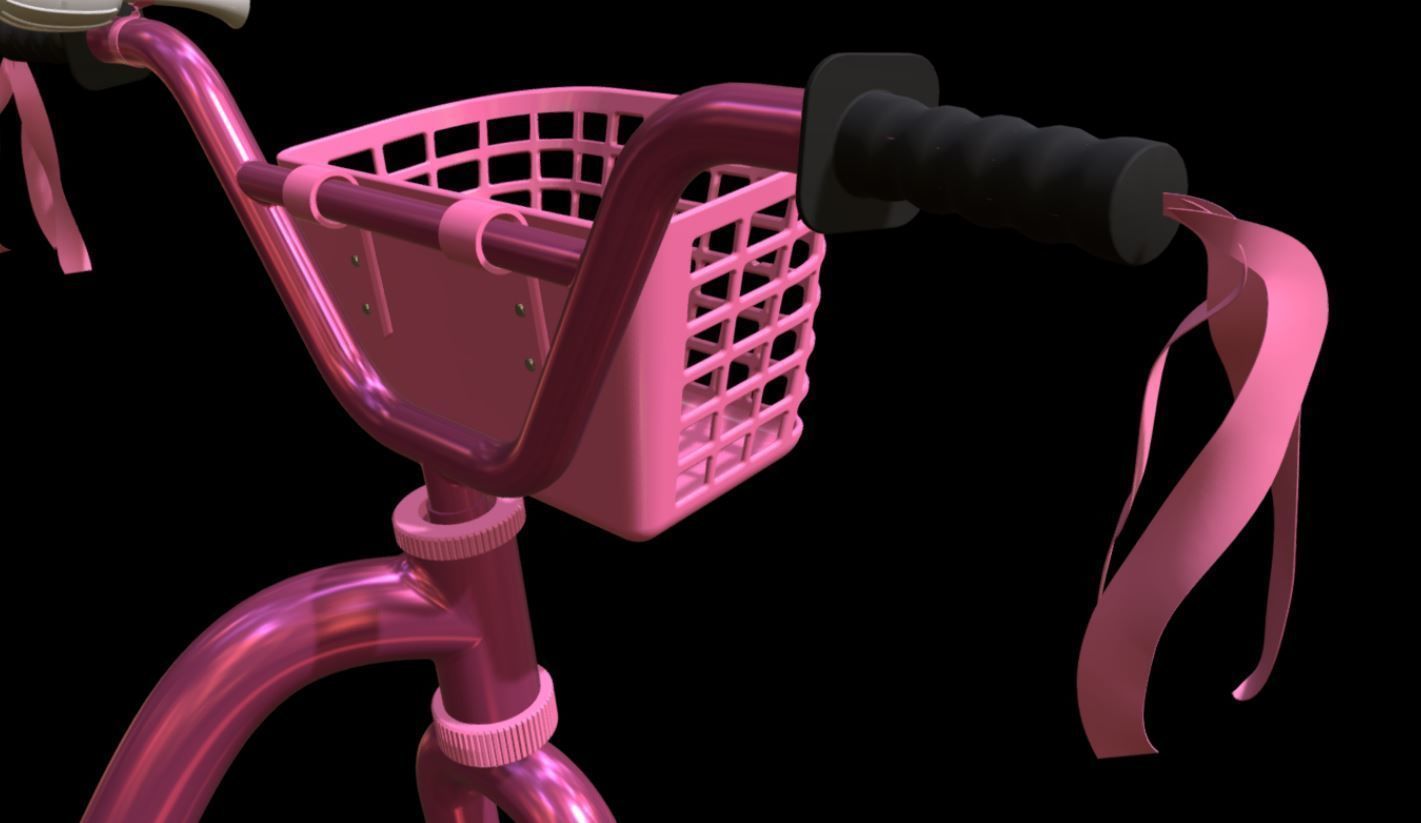Tricycle 3D model_3