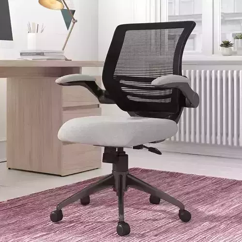 Mid-Back Mesh Office Chair - 2 Colour