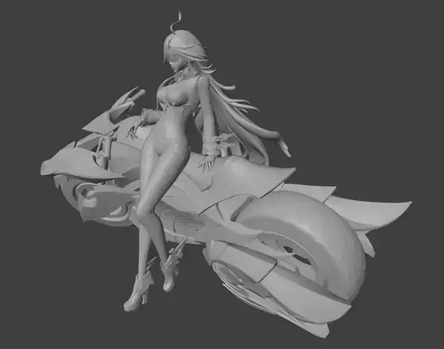 Mavuika - Genshin Impact 3D print model