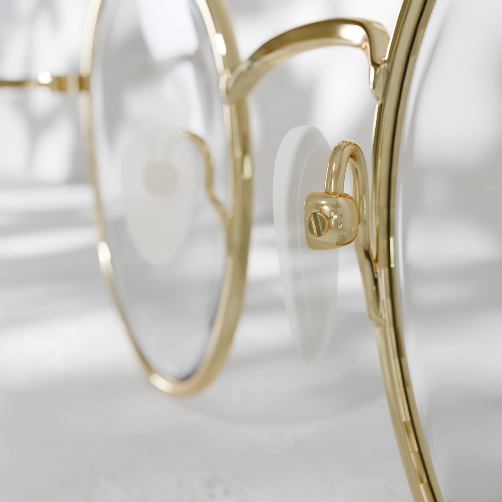 Vintage glasses 3D model_3