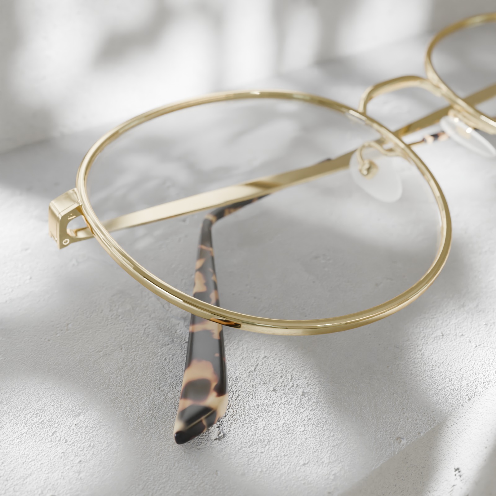 Vintage glasses 3D model_4