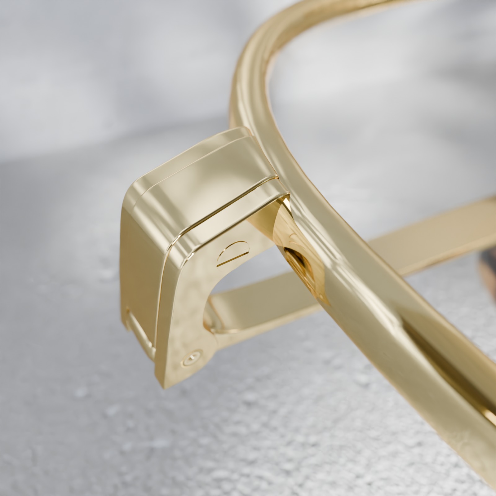 Vintage glasses 3D model_2