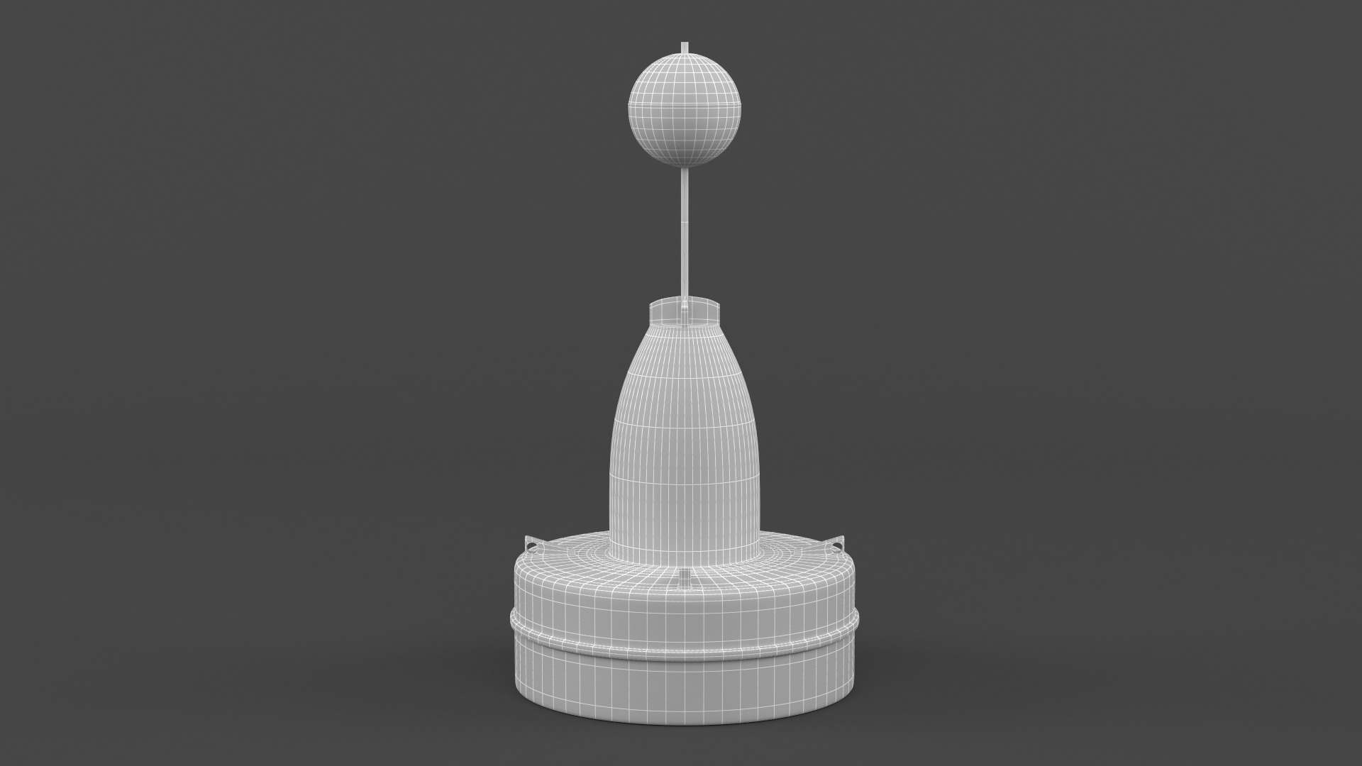 Navigation Buoy Free 3D model_5