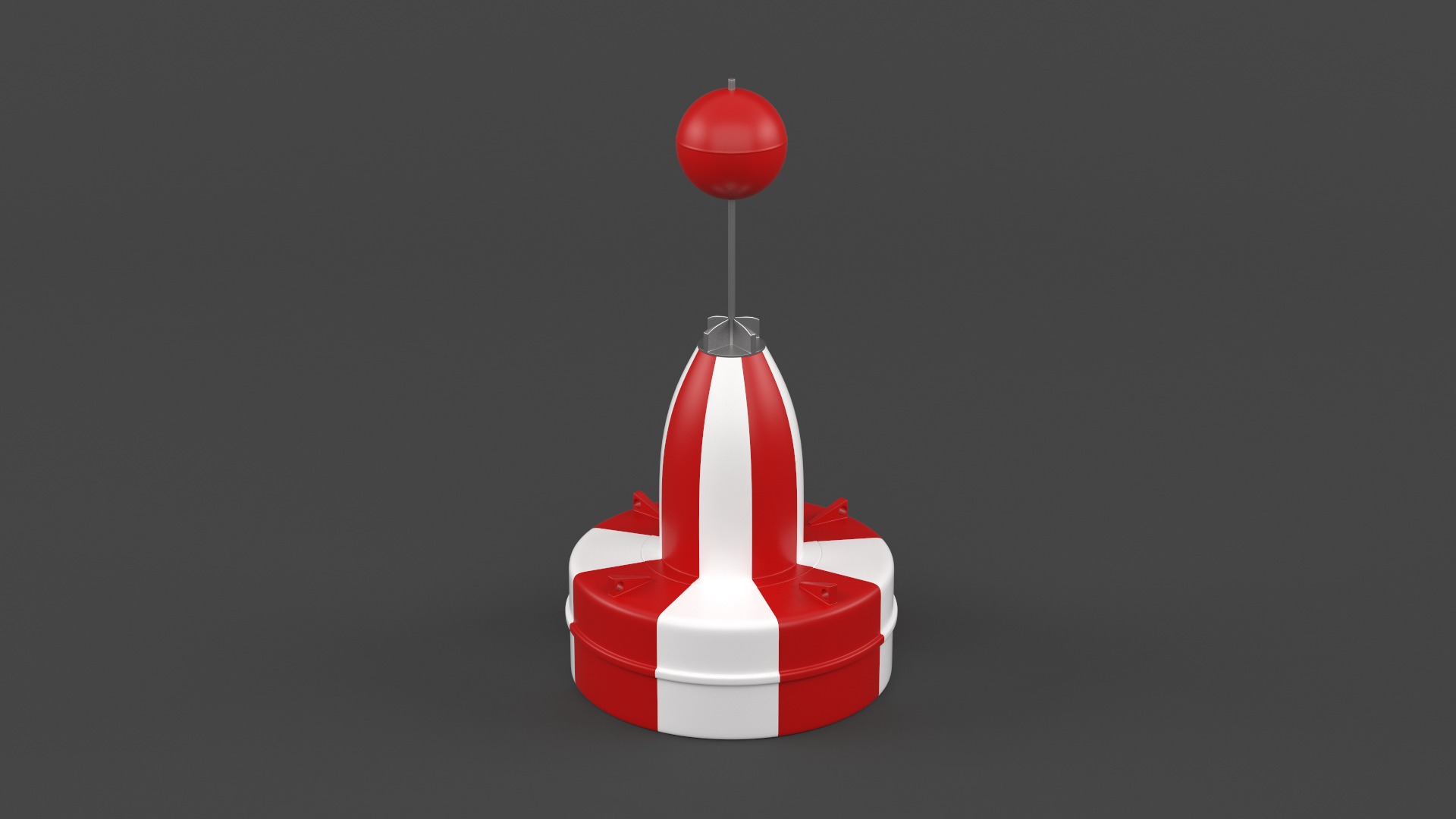 Navigation Buoy Free 3D model_2