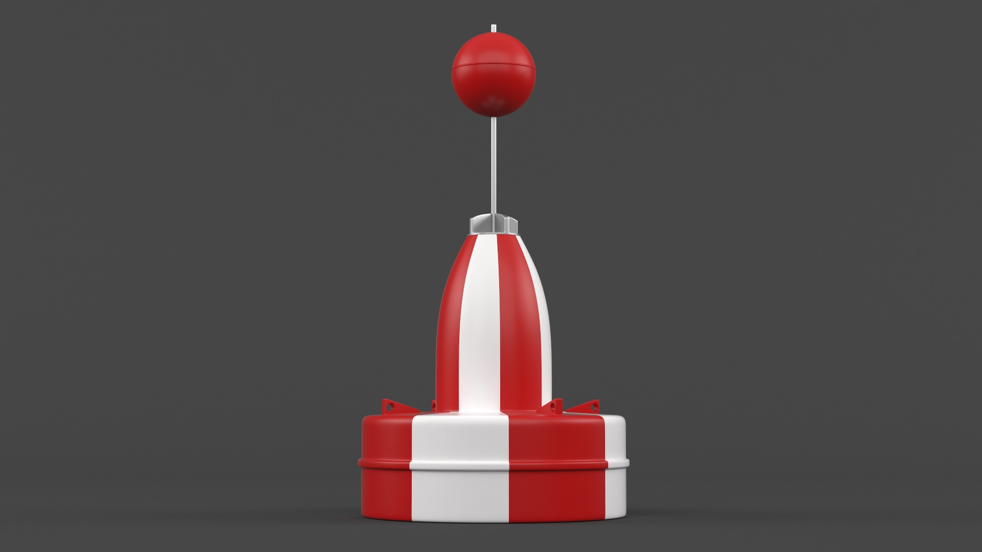 Navigation Buoy Free 3D model_4