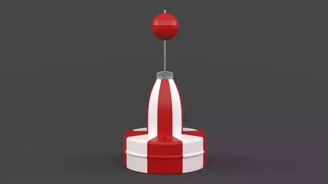 Navigation Buoy Free 3D model