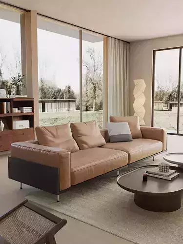 Medieval living room 3D model Medieval living room 3D model