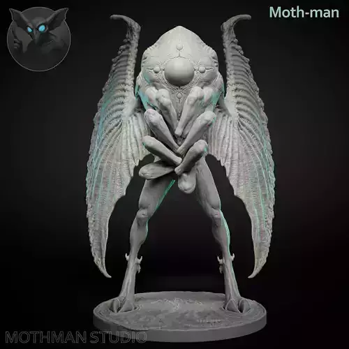Moth Beast Inspired from  Anastasios Gionis concept 150mm