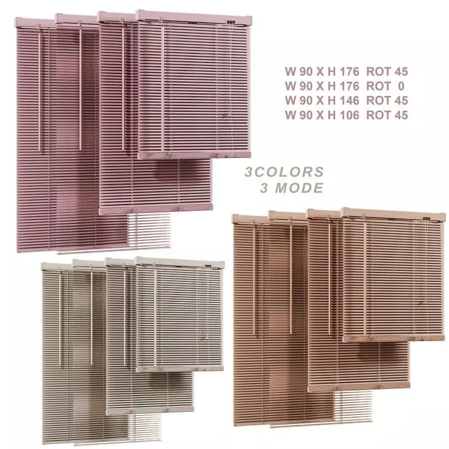 Venetian Blinds05 3D model