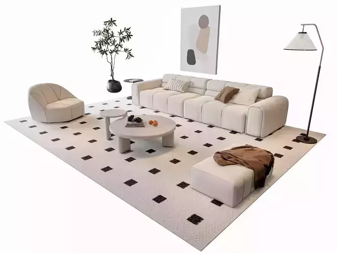 Sofa Coffee table sofa combination 9