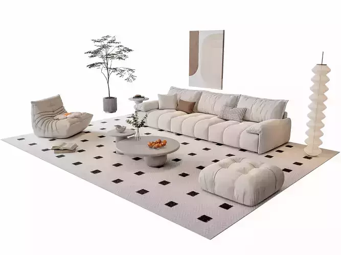 Sofa Coffee table sofa combination 10
