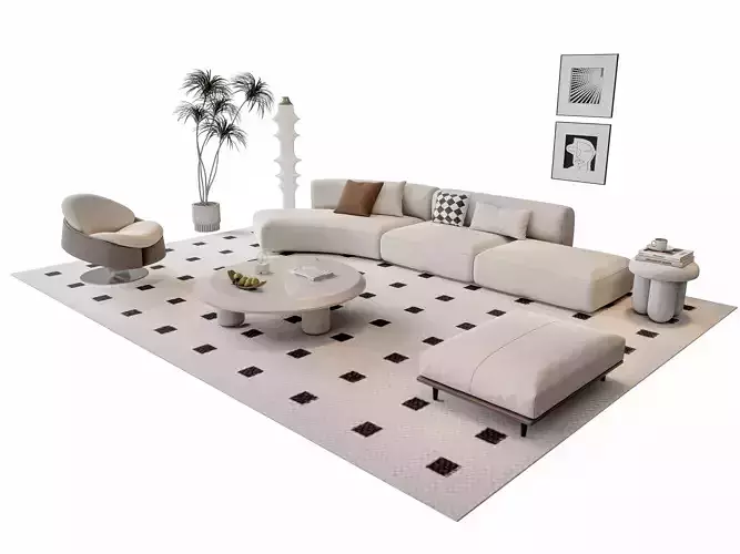 Sofa Coffee table sofa combination 11