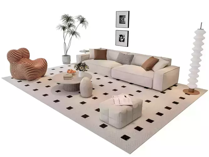 Sofa Coffee table sofa combination 12