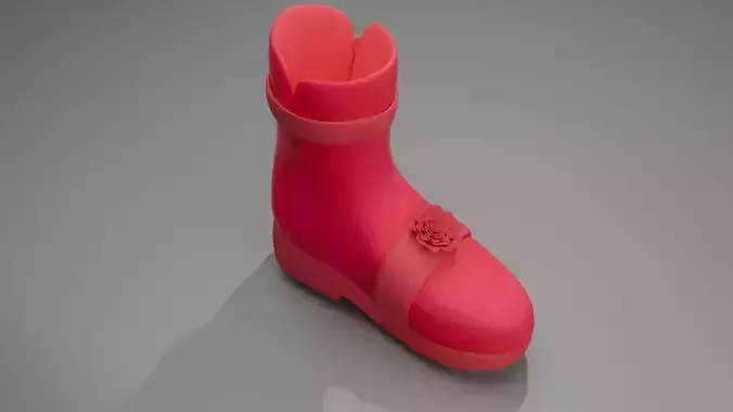 Red Rose Boot