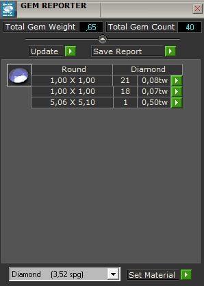 Twisted Ring with round diamond and perfect matching band 4883 3D print model_2