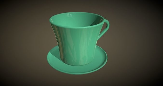 Cup of tea 3D model
