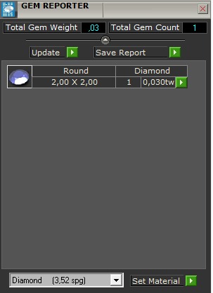 Ring with engravings and small round diamond 4891 3D print model_2