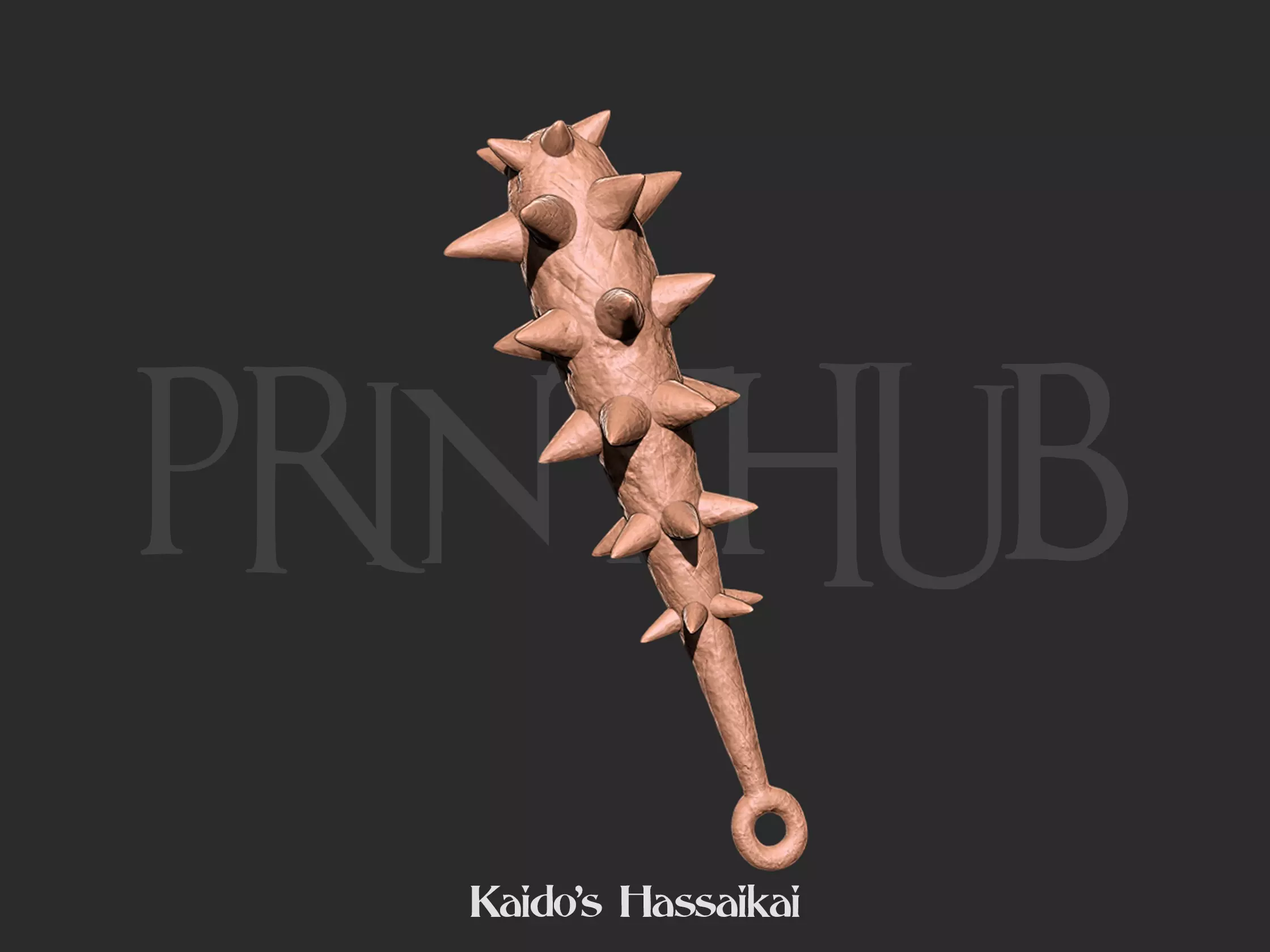 One Piece - Kaido Hassaikai for cosplay 3D print model_0