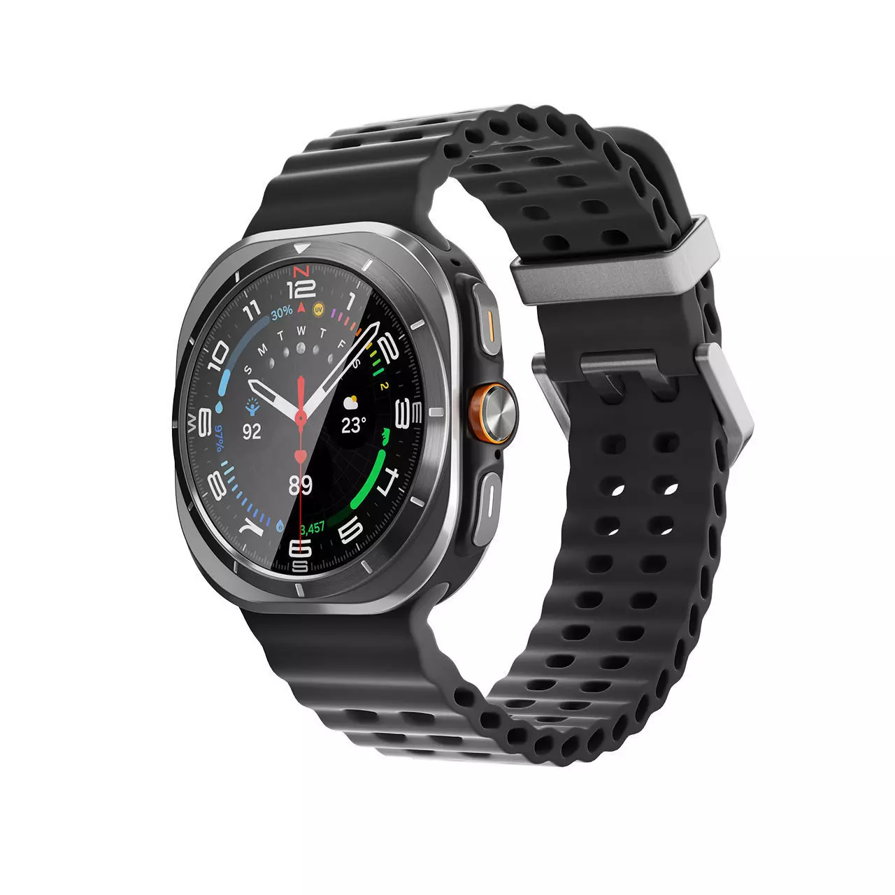 Galaxy Watch Ultra Silver by Samsung 3D model_0