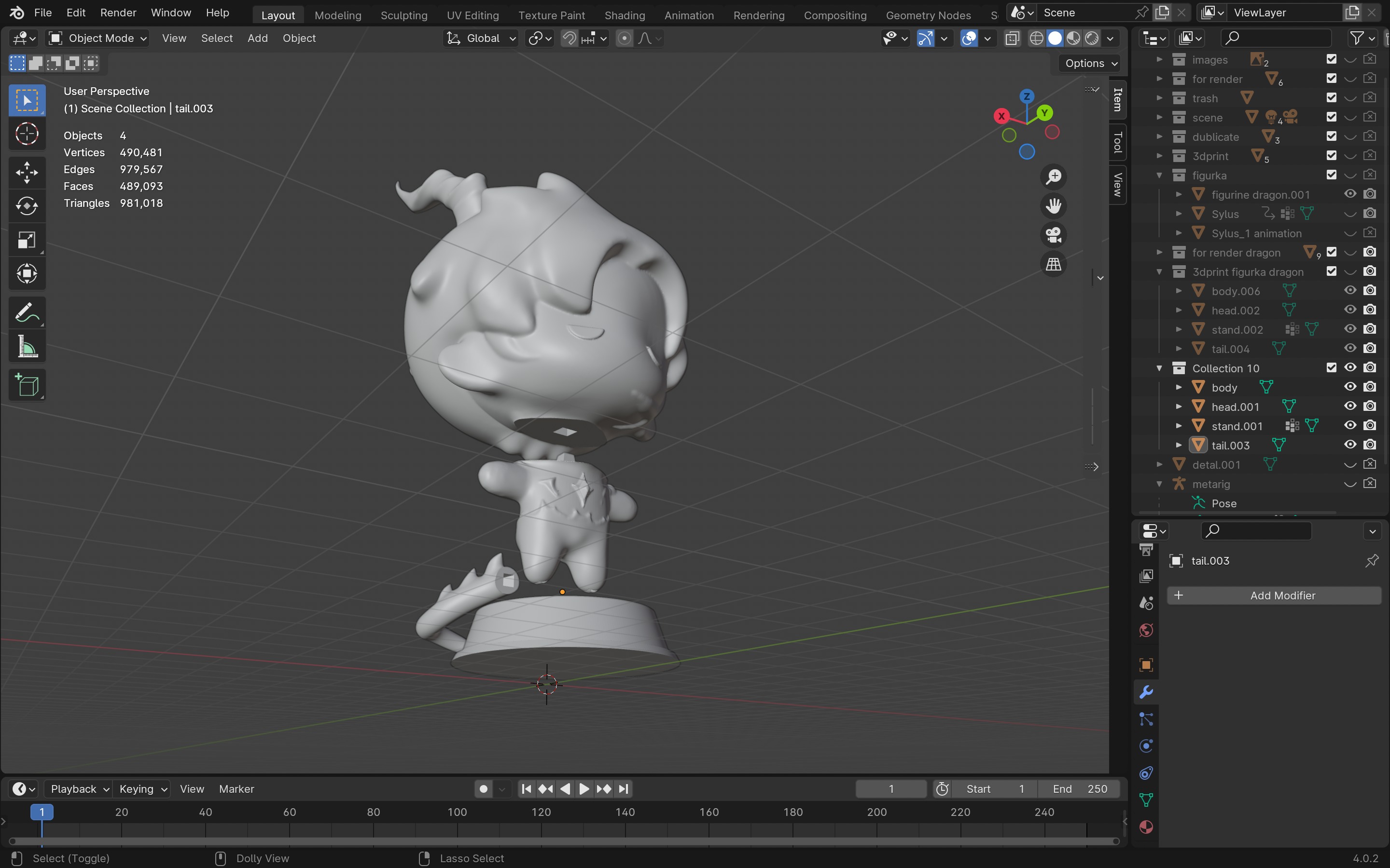 Sylus Dragon Love and Deepspace 3d print model printable 3D print model_7