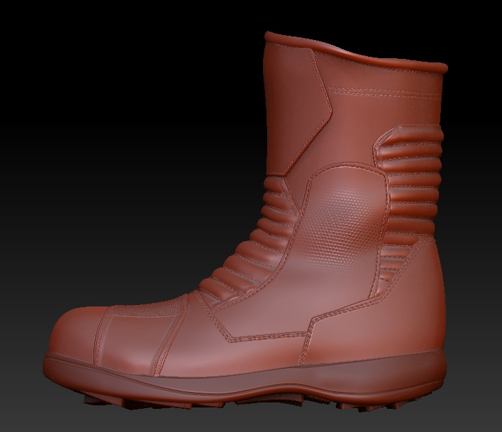 Malaysian Police Uniform  High-Detail Outfit with Accessories Low-poly 3D model_28