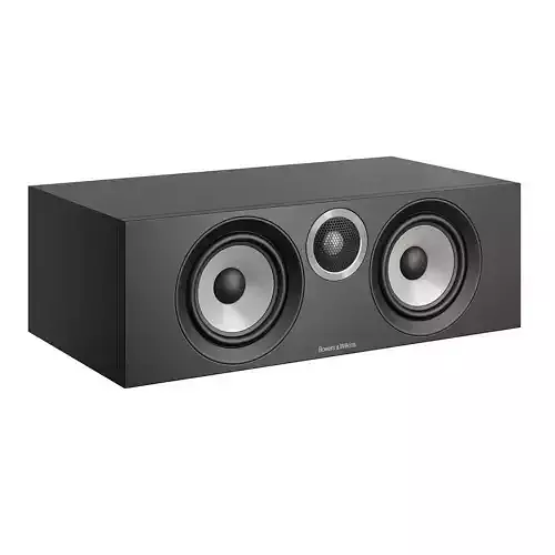 HTM6 S3 Center Channel Speaker Black by BowersWilkins