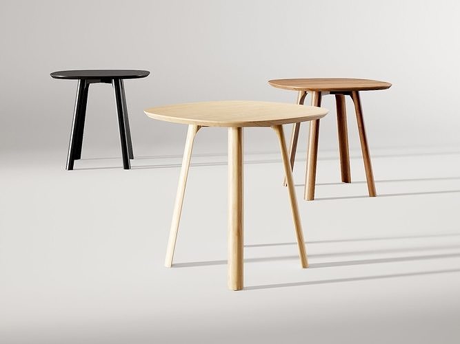 Rail Cafe 80 Table 3D model