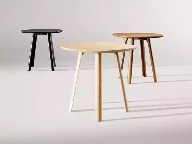 Rail Cafe 80 Table 3D model