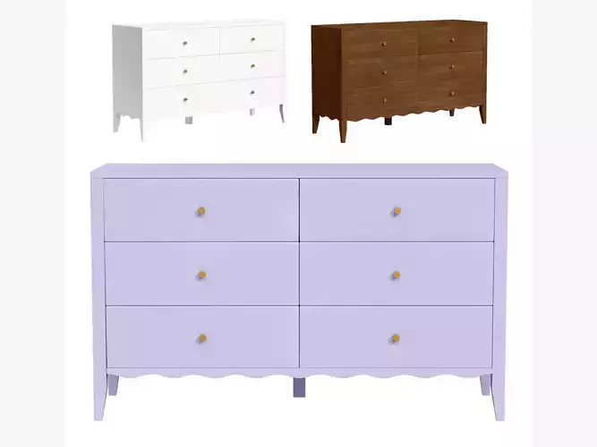 Daisy 6-Drawer Dresser WestElm