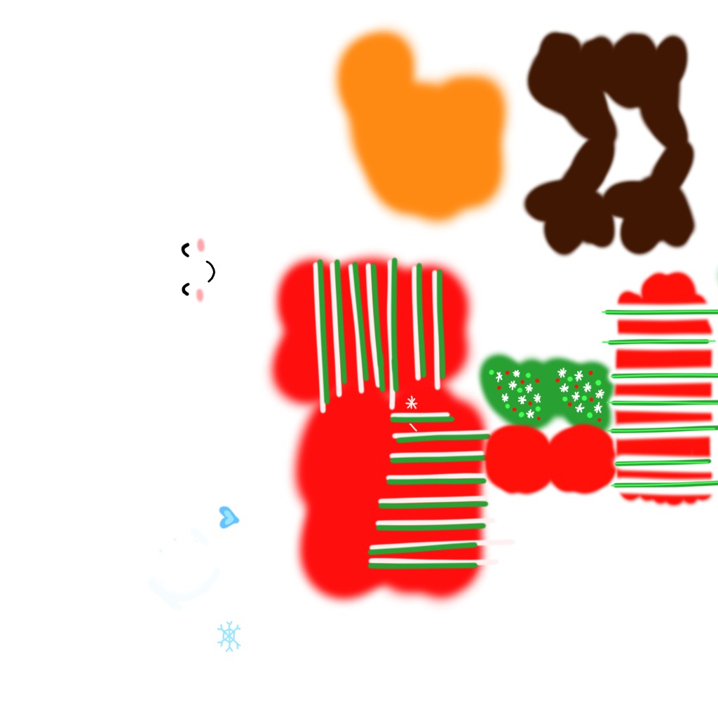 Snowman plush 3D model_4