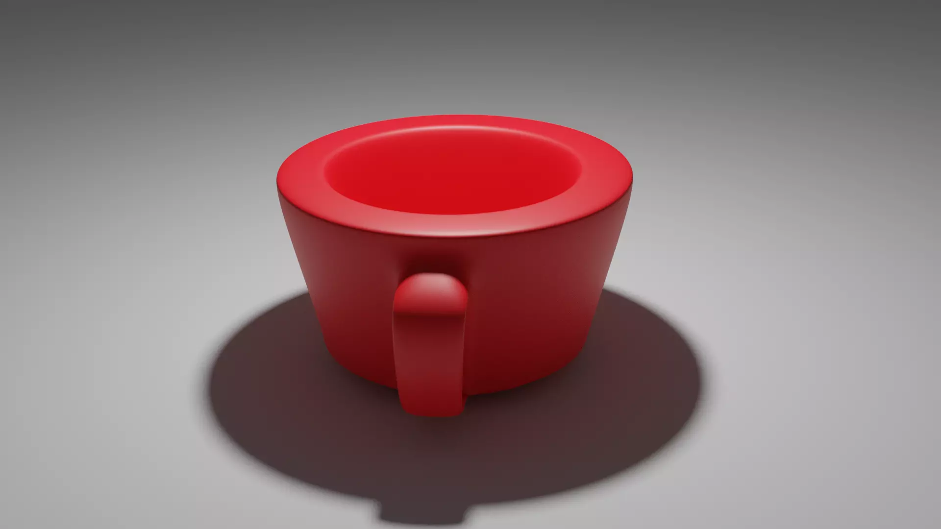 Red Mug 3D print model_0