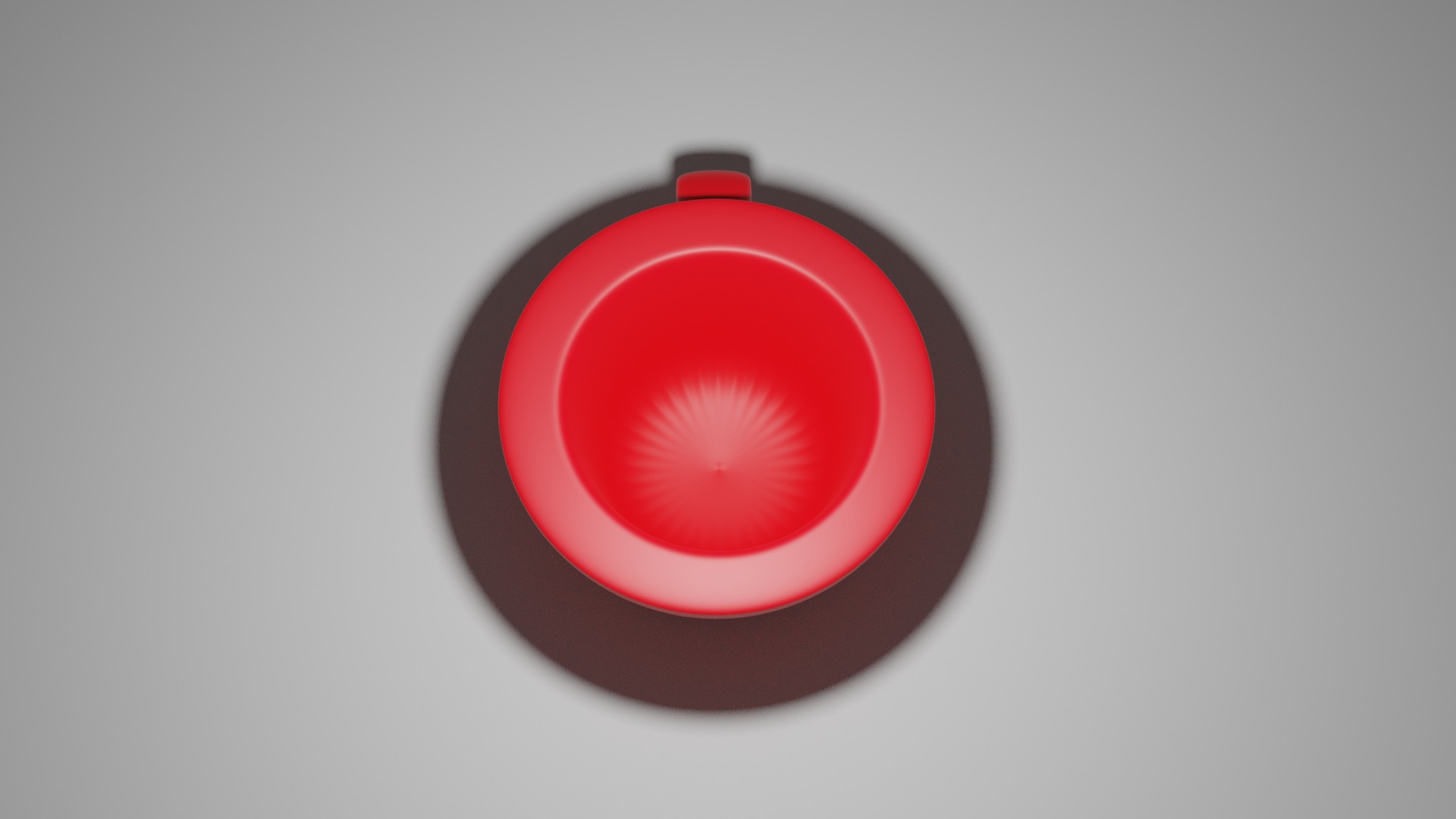 Red Mug 3D print model_3