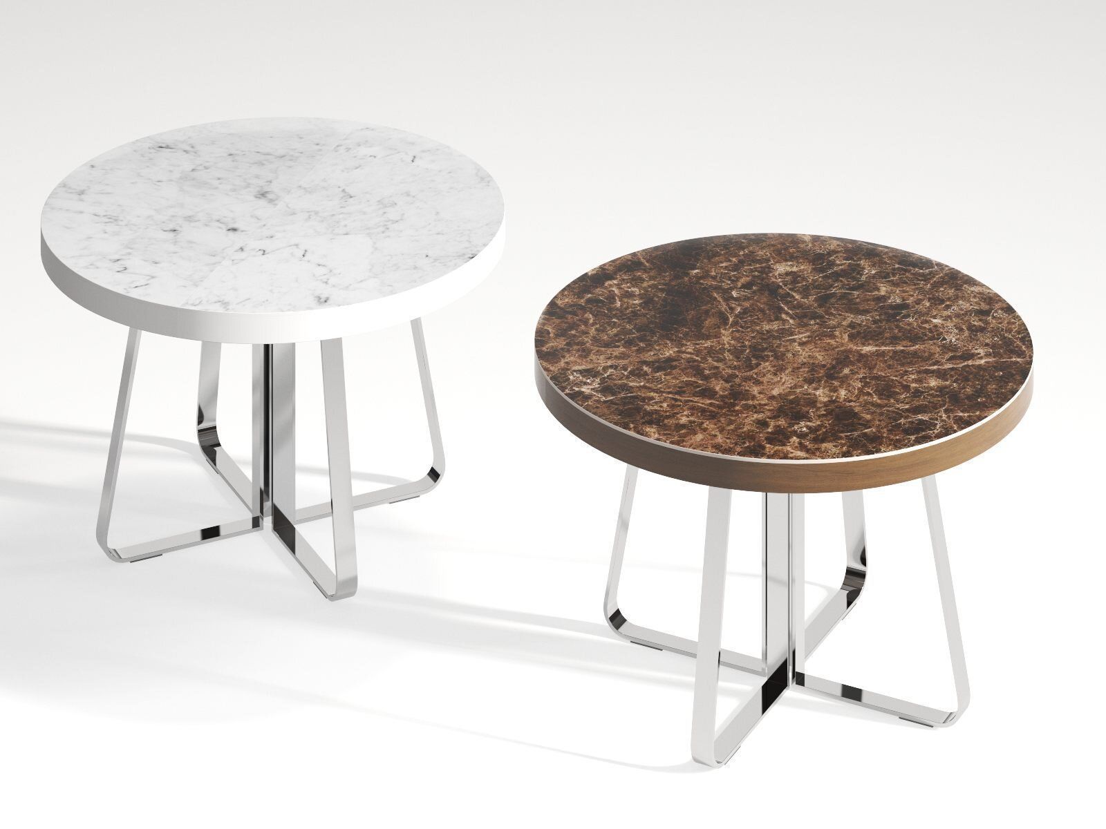 Ava 110 Dining Table 3D model_1