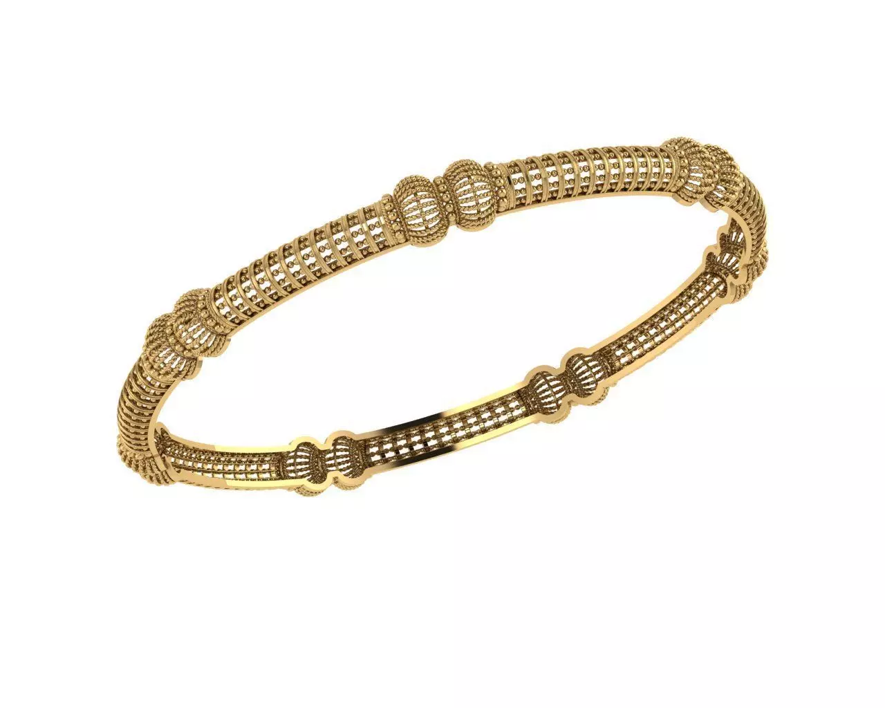 Bracelet 3D print model_0