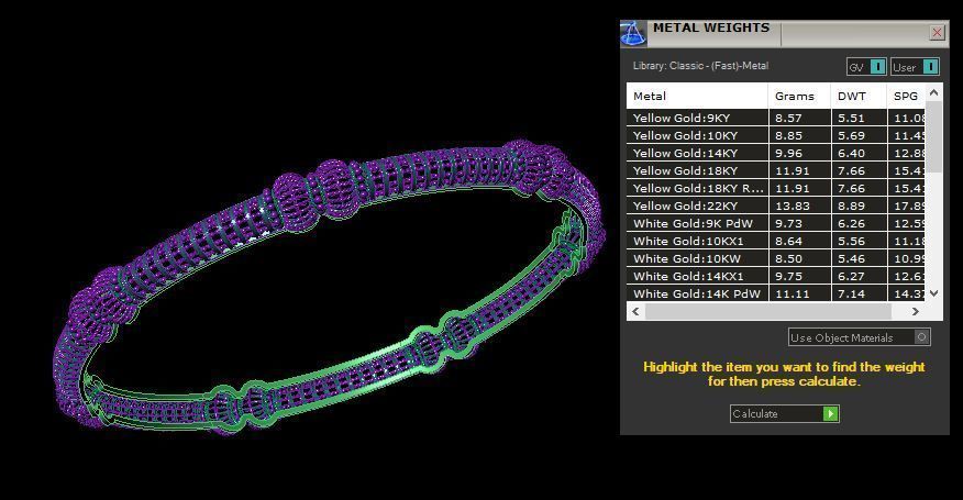 Bracelet 3D print model_3