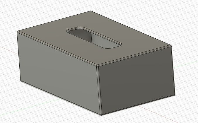 napkin box Free 3D model
