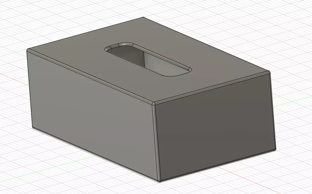 napkin box Free 3D model_0