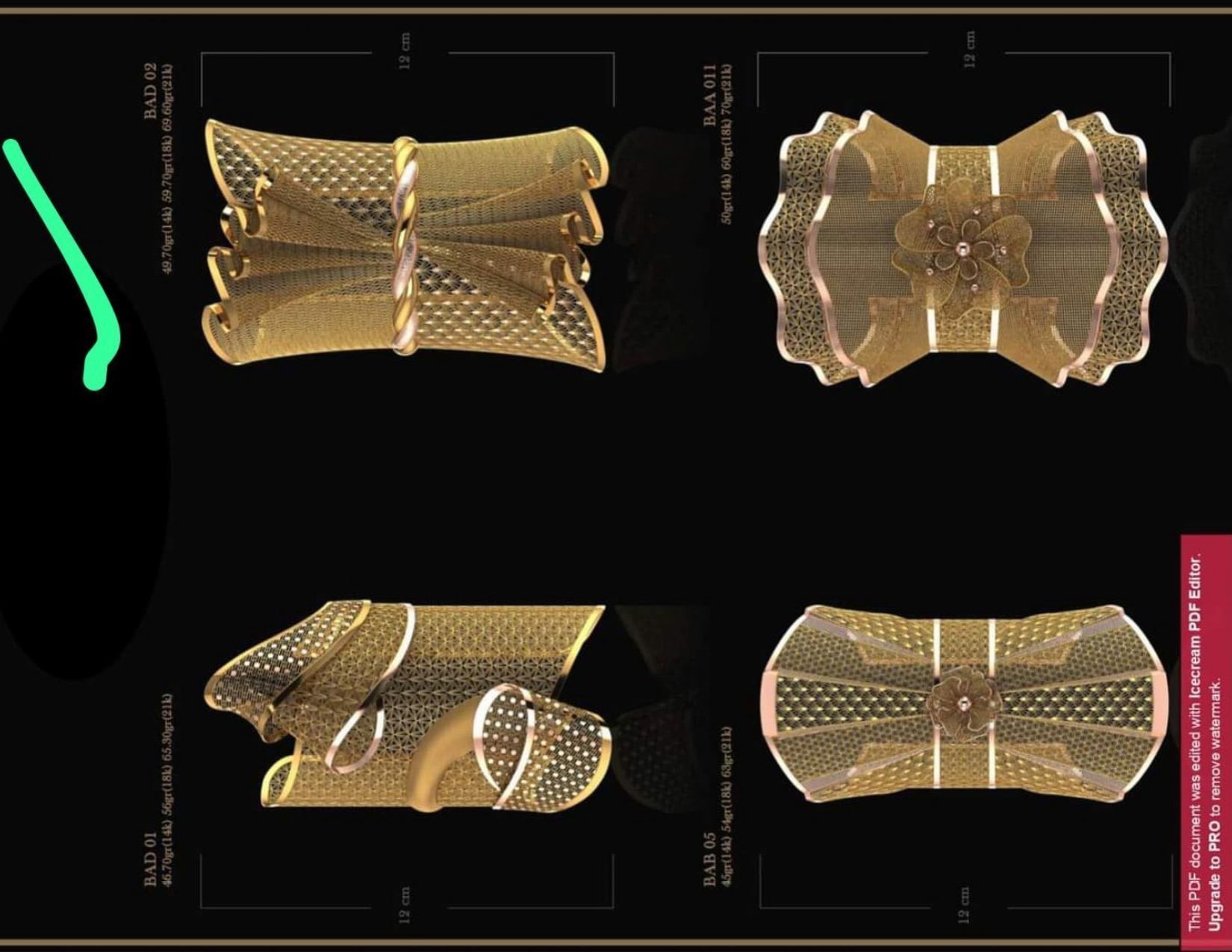 Turkish Bangles-20 3D print model_25