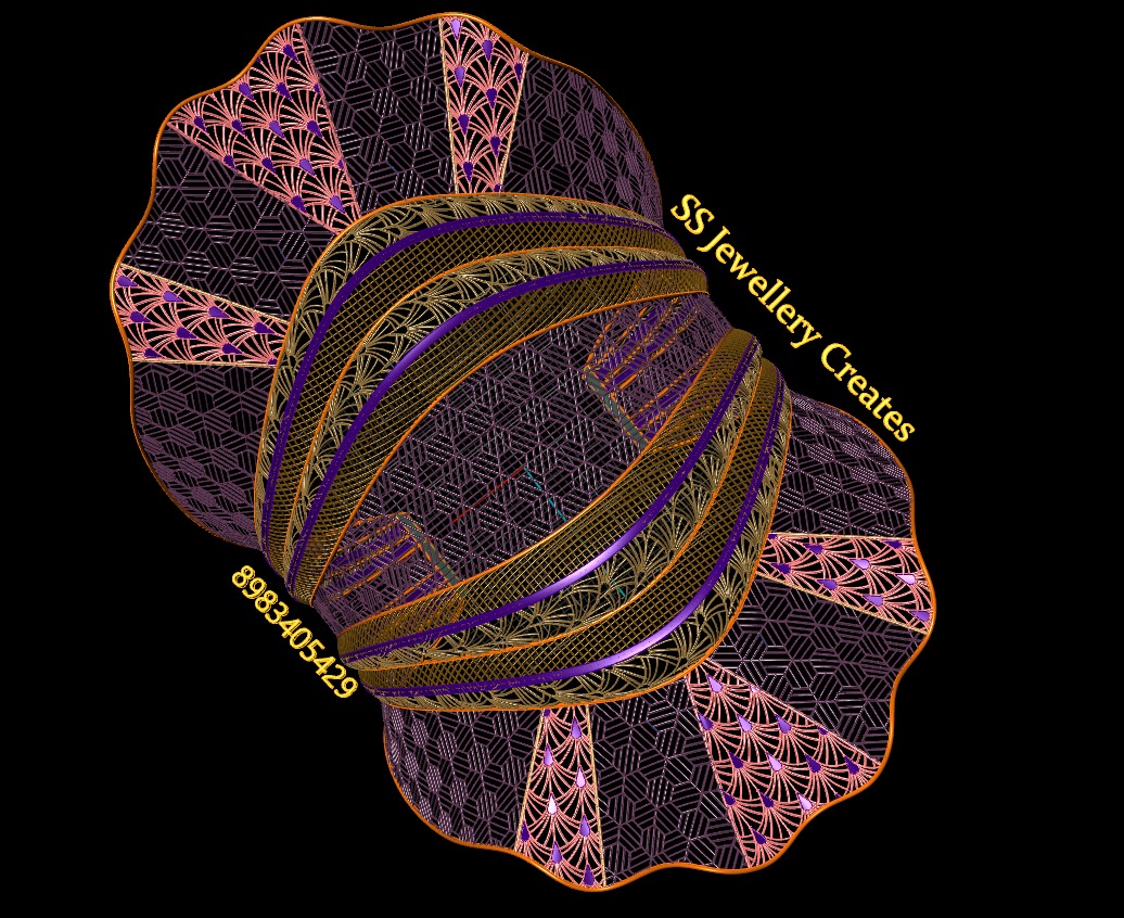 Turkish Bangles-20 3D print model_7