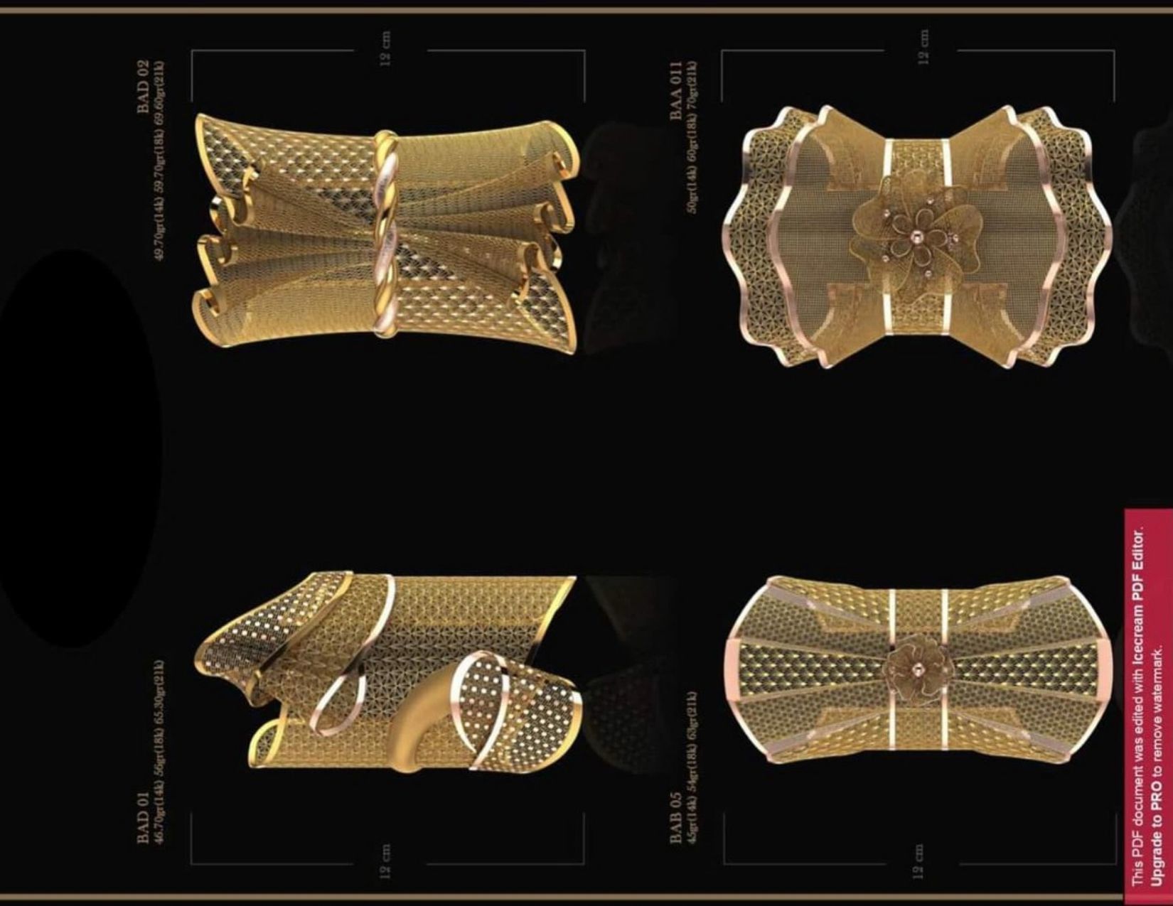 Turkish Bangles-20 3D print model_24