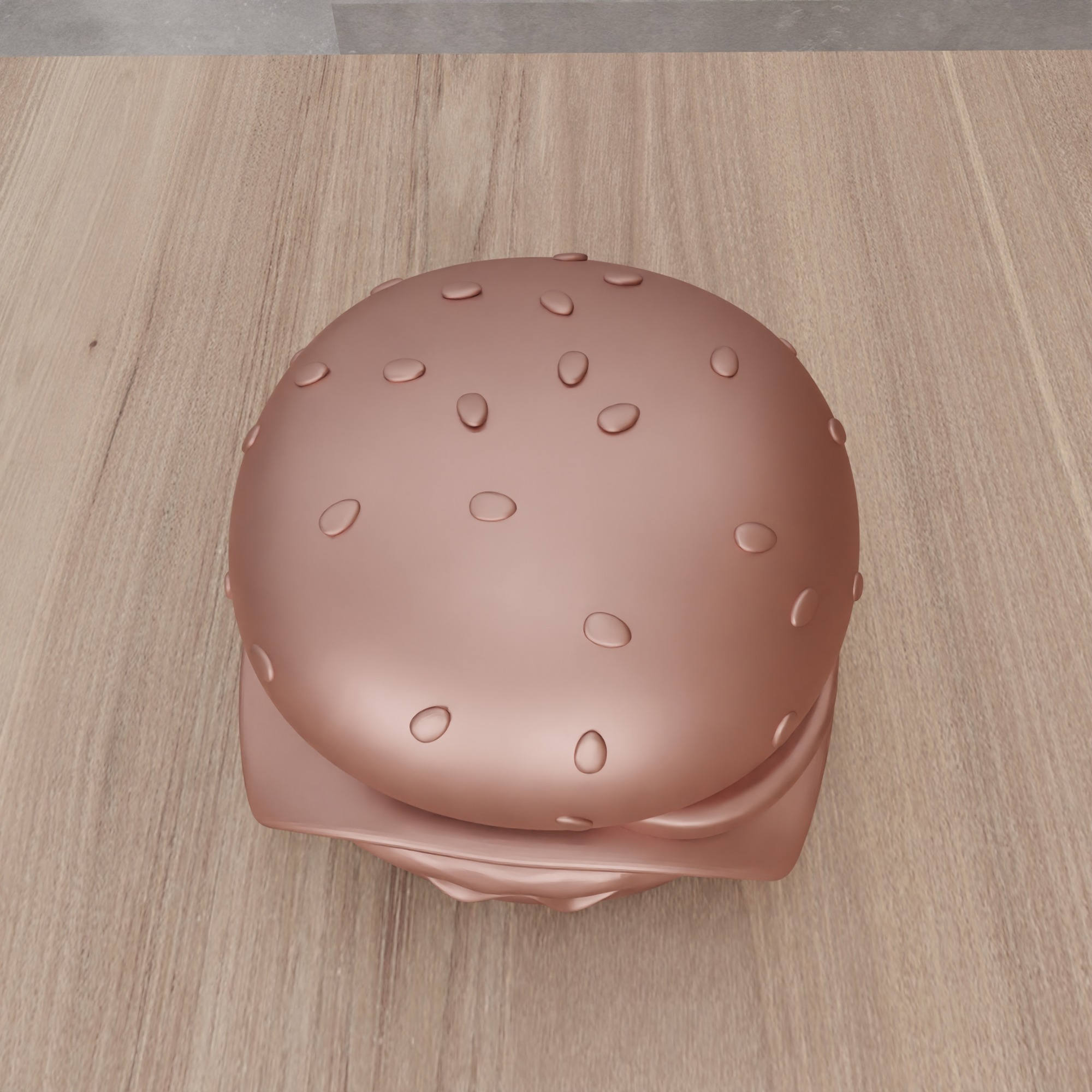 Fake Hamburger - 388 3D print model_12