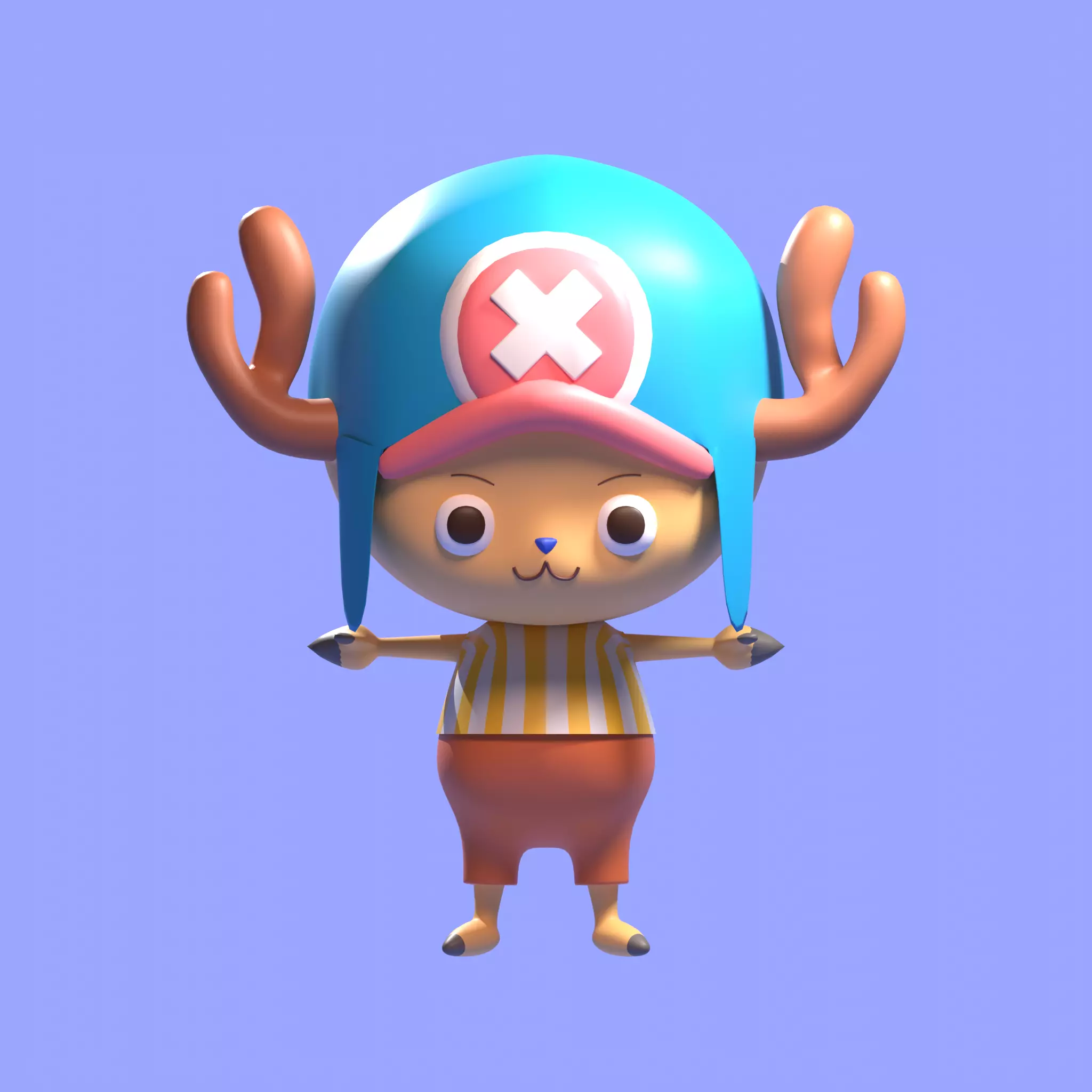 Tony Tony Chopper from One Piece Free 3D model