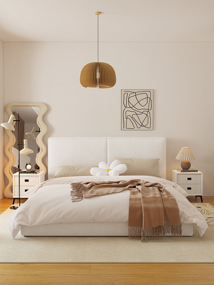 Comfortable bedroom 3D model_1