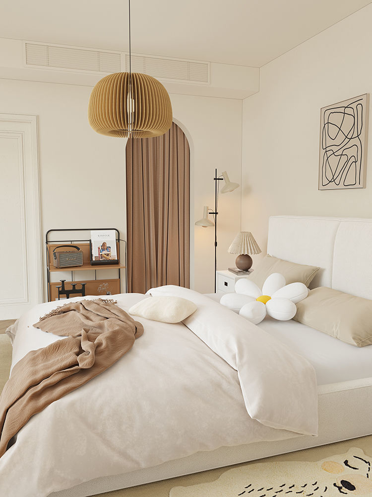 Comfortable bedroom 3D model_5